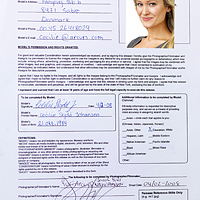 This is a picture of a signed standard model release For privacy purpose we cannot show this in a larger size